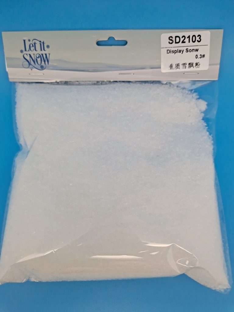RUNYI 30g small package dry snow powder for holiday decoration, DIY crafts, and Christmas window displays