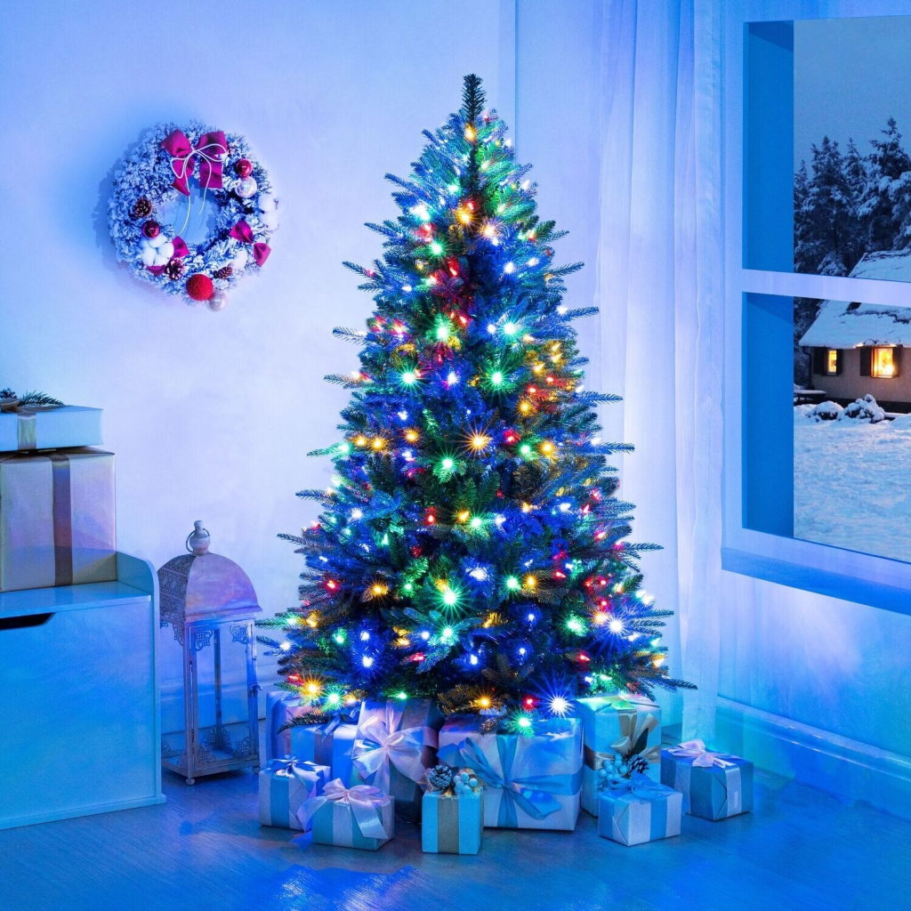 Artificial Christmas Tree With Colorful light