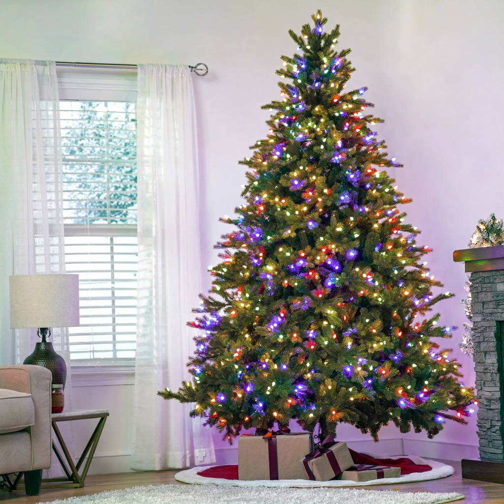 Artificial Christmas Tree With Colorful light