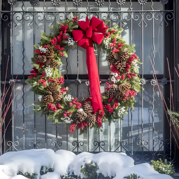 pvc wreath
